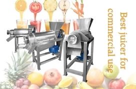 Which juicer is best for commercial use？