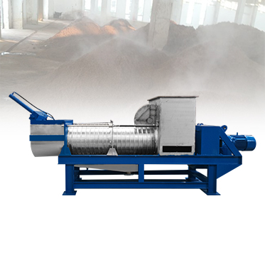 Dregs dewatering machine