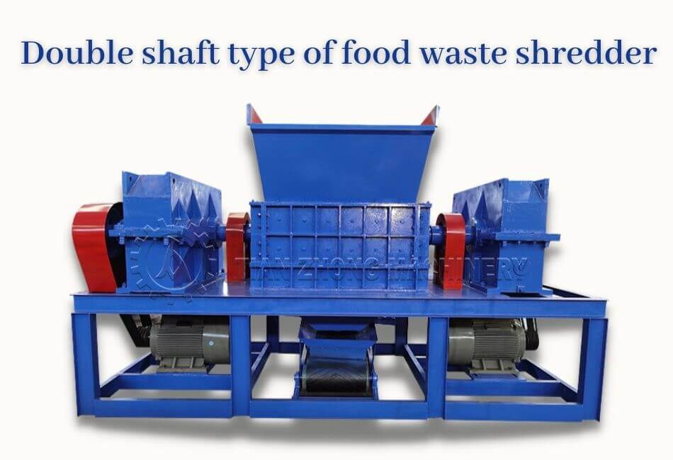types of food waste shredder